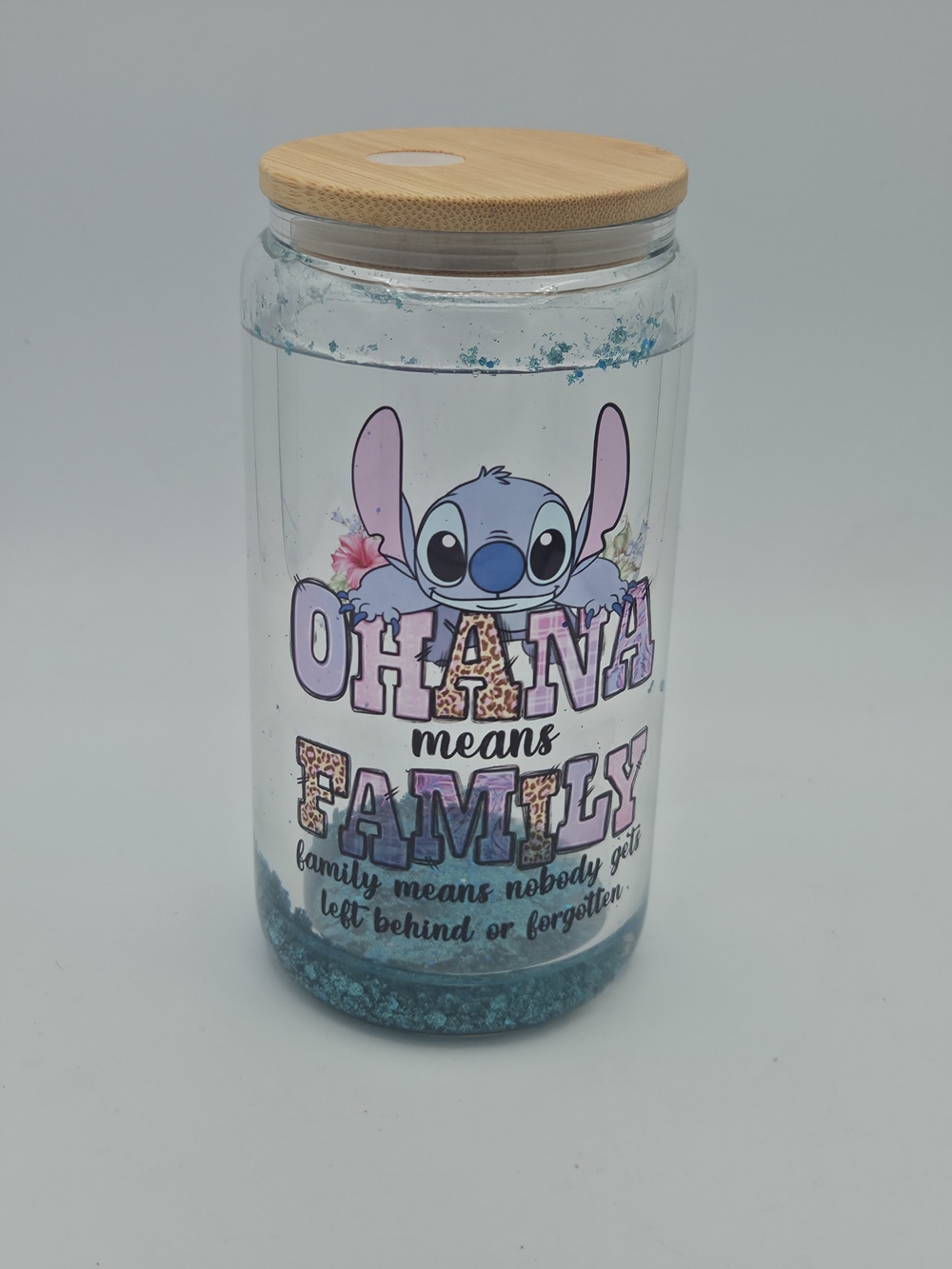 NEW: Stitch “Ohana Means Family” Tumbler